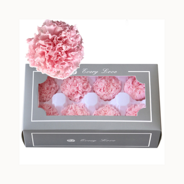 Wholesale Immortal Flower Heads 4-5 cm Preserved Carnations for Christmas Decorations