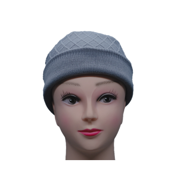 Comfy Blue Knitted Headwear for All Seasons