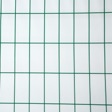 Green Coated Outdoor Pvc Fence For Garden