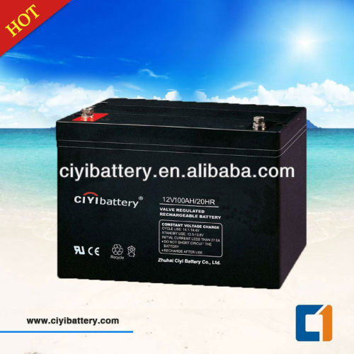 Solar System Battery Gel Battery 12v 100ah