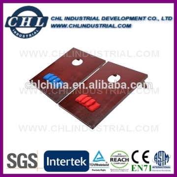 Logo printed table cornhole game with bean bag