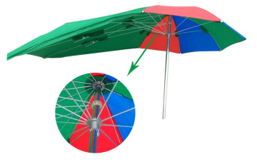 China manufacture professional windproof motorcycle umbrella