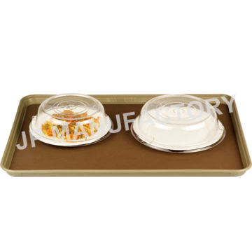 Hotel service trays,Polycarbonate rectangular trays,Non-slip serving trays