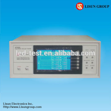 WT5000 Electronic Ballast Tester for electronic ballast display parameters and curve