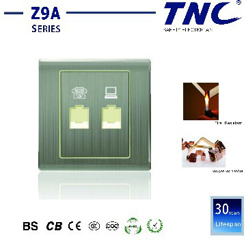 TNC Z9  Series TEL & PC socket
