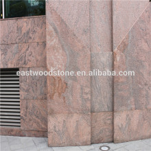 Imported red vein granite for outdoor decoration