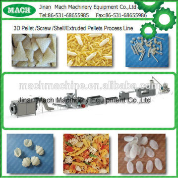 fry pellet machine/fry snacks machine/fry pellet extruder