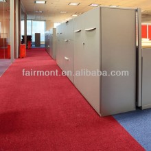 Dark Red Colour Carpet Tile ASWA, Commercial Office Carpet Tile