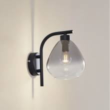 Glass Shade Wall Sconce Light