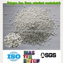 Low smoke halogen free flame retardant masterbatch