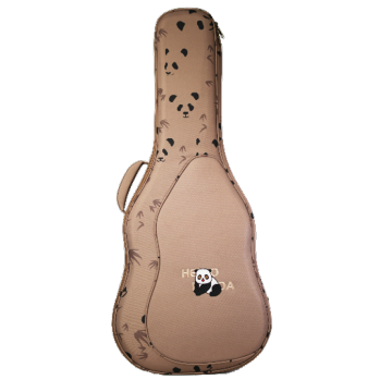 Carry Bag for 42" Acoustic Guitar (Panda Embroidery & Print Pattern)