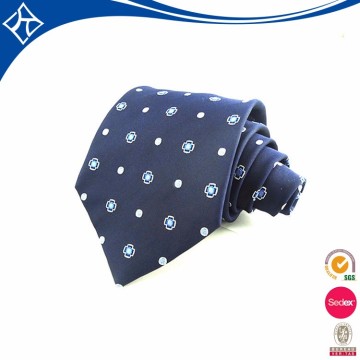 Fashion polyester neckties with custom logo