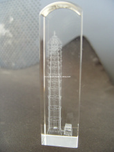 Crystal Scale Architectural Model, Crystal Building Model, Architectural Gifts Model, Business Gifts Model