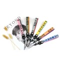 Aangepaste mooie paspoort lanyard met logo patroon