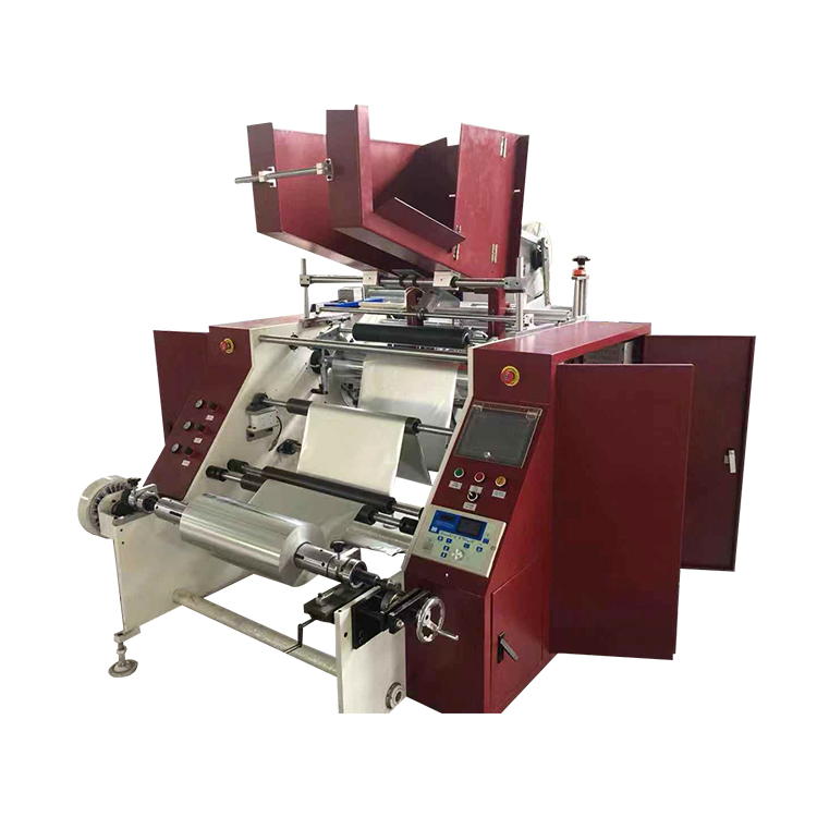 Automatic High Speed Small Production Line Slitter Rewinder Machine Cling Wrap