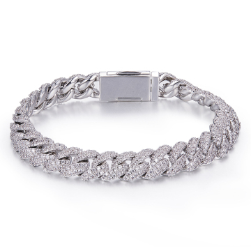 Men's Lab Diamond Cuban Necklace