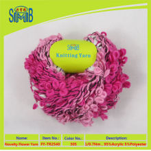 2015 fancy yarn factory wholesale multicolor mixed yarn with acrylic in great demand