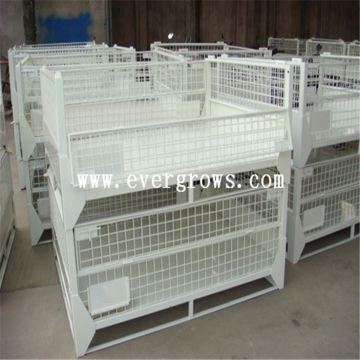 Website Selling Steel Top Grade Bulk Wire Mesh Container