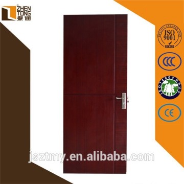 High quality solid wood swing veneered polish solid wood door