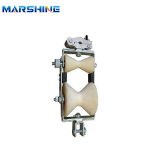 Double Pulley Fiber Optical Cable Replacer