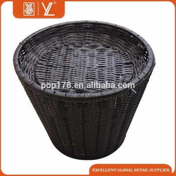 handman plastic wicker basket for fruit and vegatable storage basket