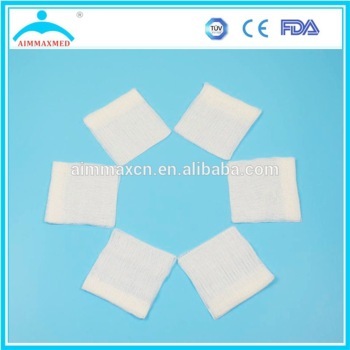 medical supply sterile gauze piece