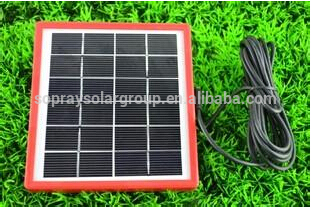 plastic frame solar panels 9V 3W polycrystalline solar small panels