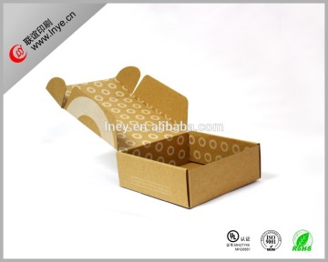 Folding Printed Kraft Paper Packaging Box For Saving Shipping Cost