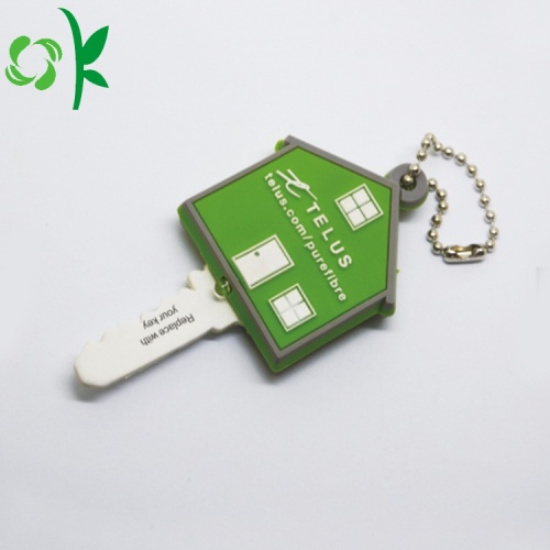 Fesyen Custom House Shaped Silicone Key Cover