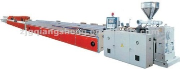 pvc wood plastic plate production line