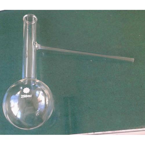 Pallone distillatore con tubo laterale