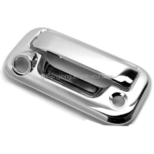 2PC Triple Chrome Plated Tailgate Handle Cover with Camera Fit for 2004-2014 Ford F150