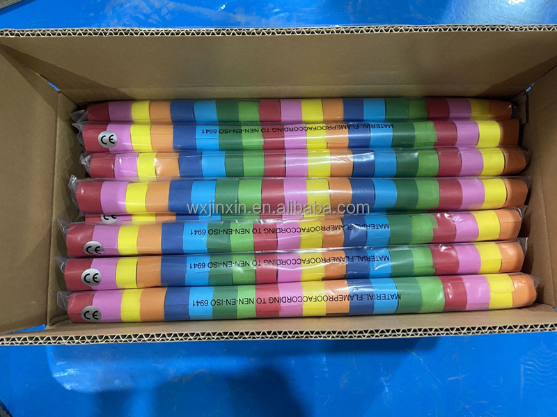 Party paper  confetti streamers PVC Streamers confetti magic streamers