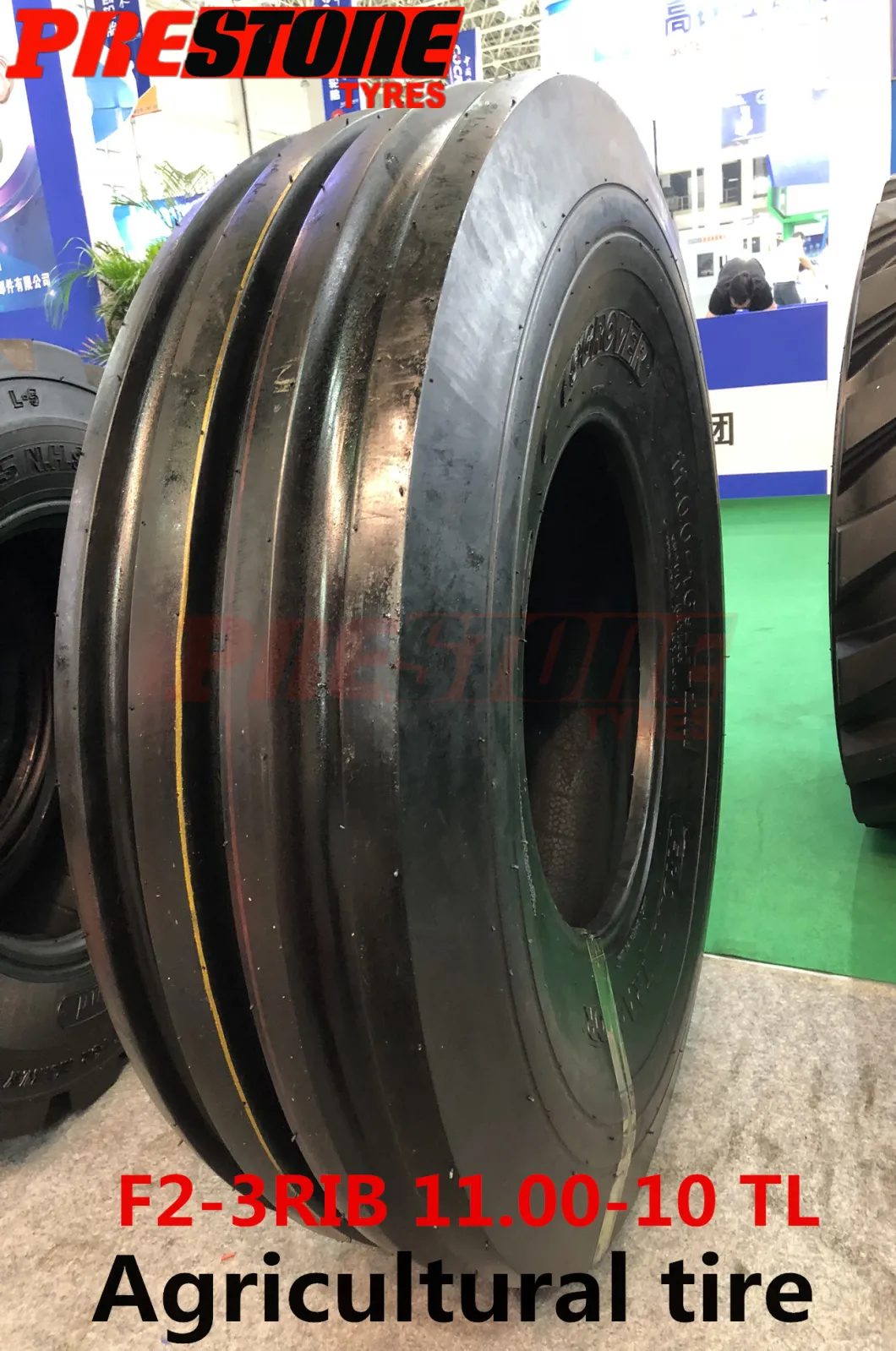 F2 5.00-15 6pr Prestone China High Quality Agriculture Farm Guide Tire