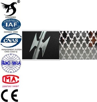 Factory Price China Wholesale Security Razor Barb Wire