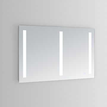 Hotel Large Organizer Makeup Mirror With Led Lighting