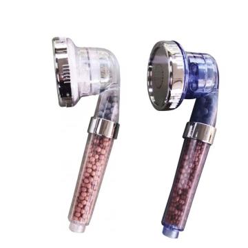 high pressure ionic shower head filter with filter element