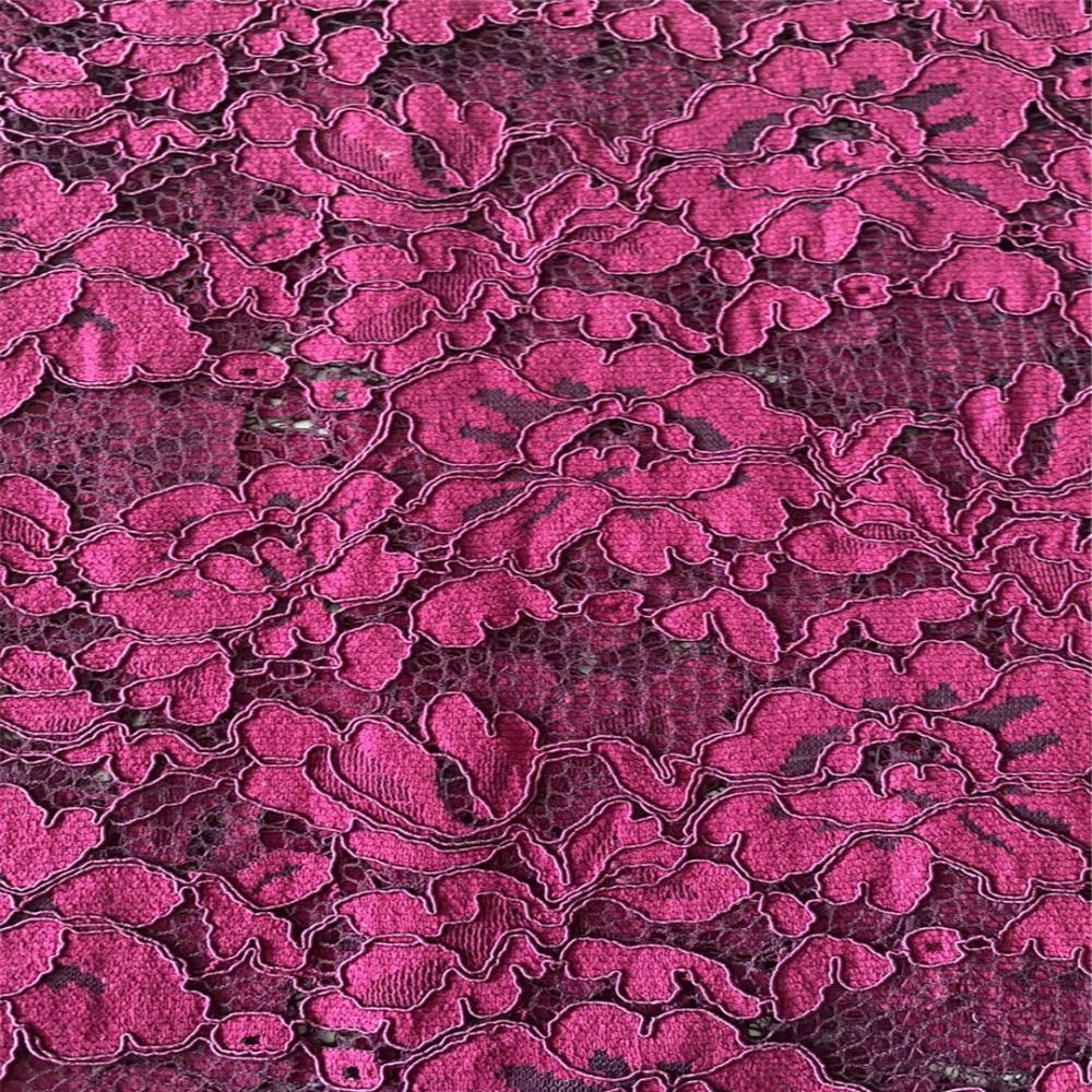 Fancy Nylon Cotton Rayon Lace