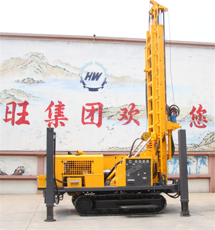 Foundation project Air DTH Rotary Micropiles drilling rig