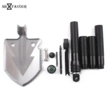 Outdoor Multifunctional Folding Forklift with Multifunctional Engineer Shovel