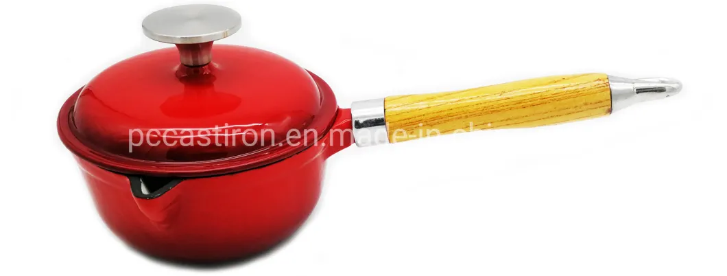 24cm Healthy High Capacity Cast Iron Enamel Cooker