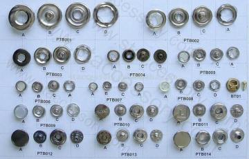 Metal Button (Jeans button, Rivet)