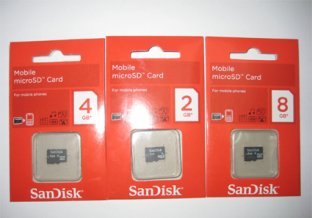Compact Flash Memory Cards for SANDISK Micro SD