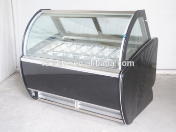 portable mini ice cream display exporter freezer gelato