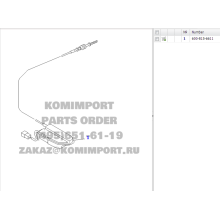 Komatsu Stop Motor 600-815-6611 pentru SA6D140-1