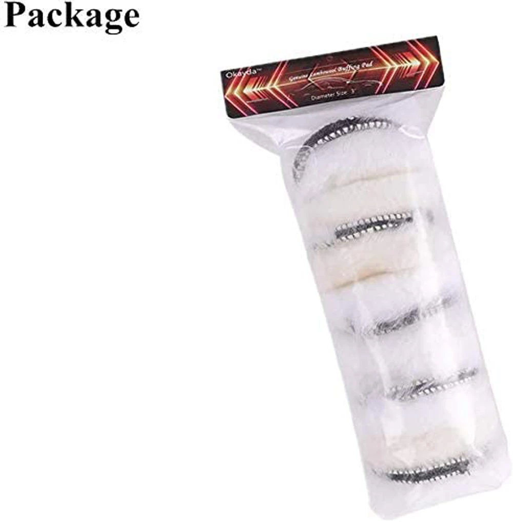 Cheap Price Sheepskin Car Buffing Pad