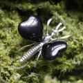 Black Obsidian Silver