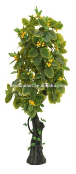 Top selling artificial green plants with cheap price,artificial fruit tree,artificial lemon tree,decorative indoor plants
