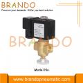 Válvula solenoide de control de flujo de gas de carbón ajustable de 1/4 &#39;&#39; 24V