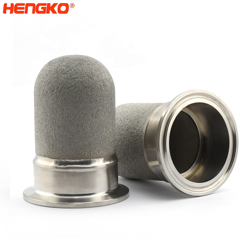 Anti-corrosion Microns Powder Porous Sintered Metal Filter Cartridge For Filtration System